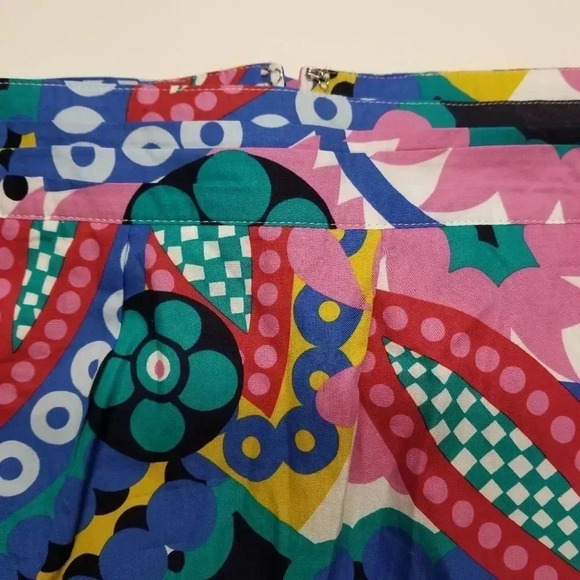 {J. Crew} Tie-back Tulip Skirt Ratti Kaleidoscope - Picture 11 of 15